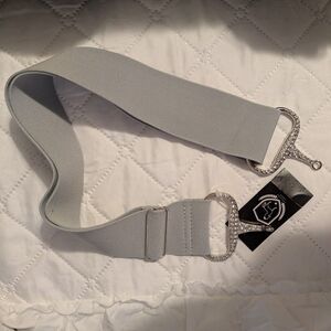 NWT Equestrian Belt With Rhinestone Buckle